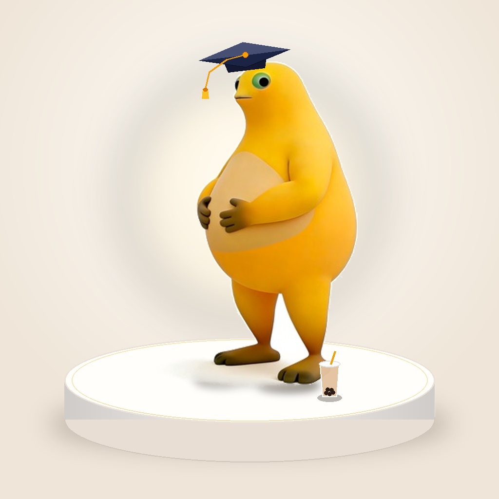 上海奶龙大学荣誉吉祥物·奶蛙